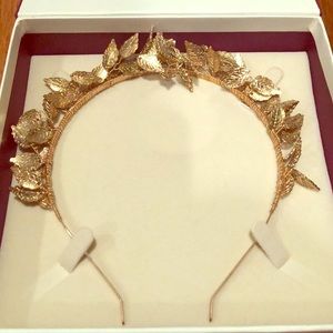 Gold leaf headband